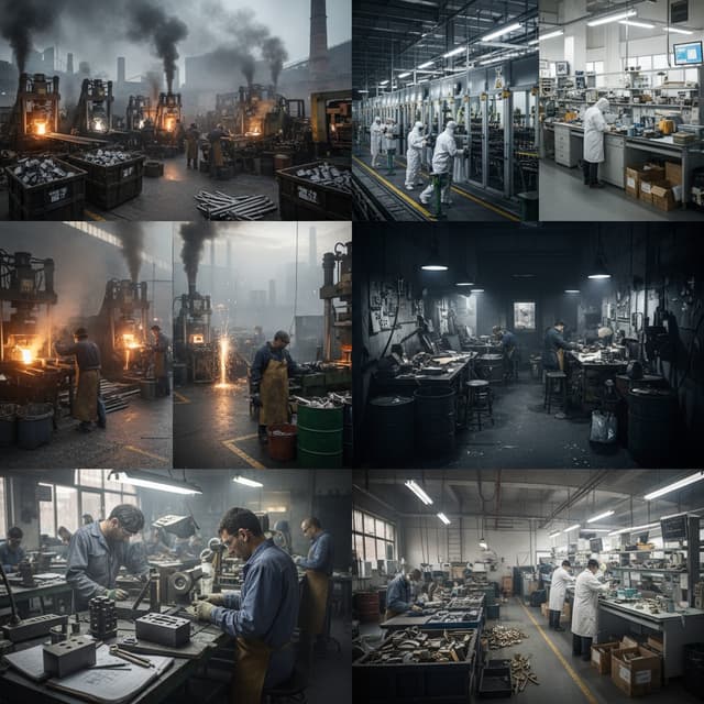 Fragmented production process